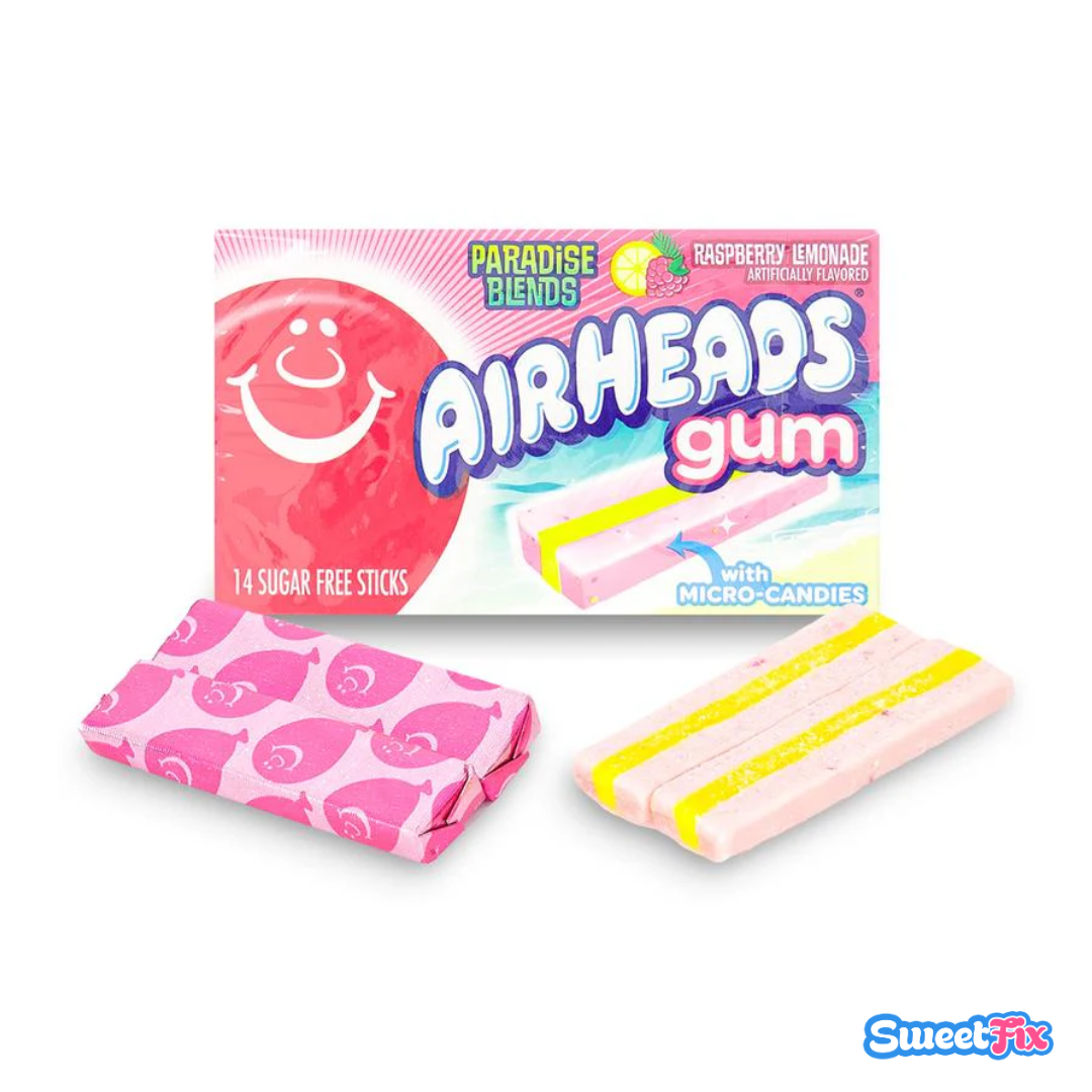 Airheads Gum Raspberry Lemonade Flavor (35g)