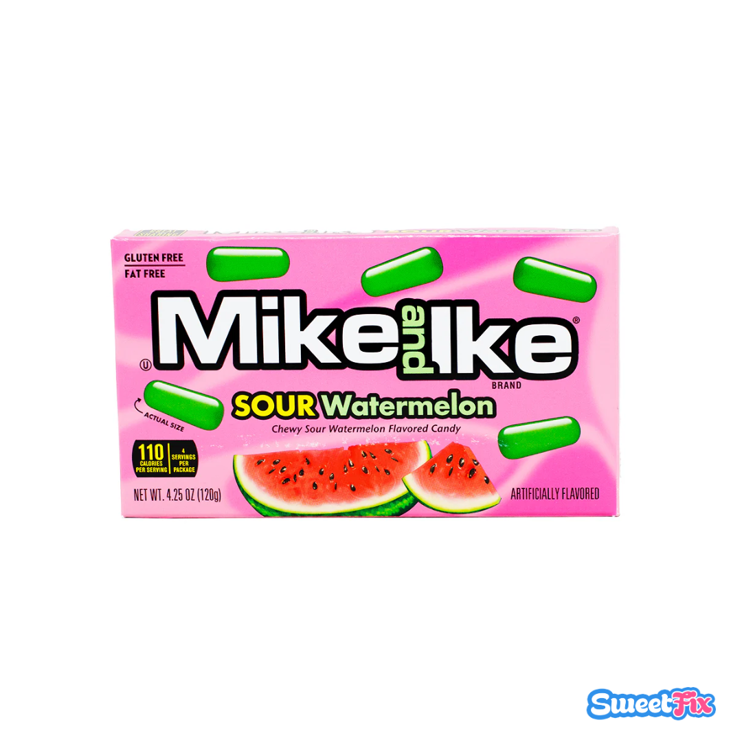Mike and Ike Sour Watermelon (120g)