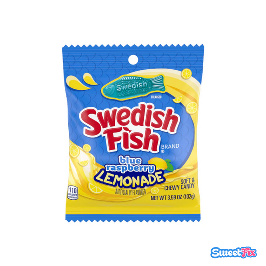 Swedish Fish Blue Raspberry Lemonade (102g)