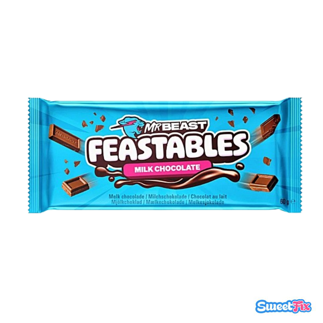 Mr.Beast Feastables Milk Chocolate Bar (60g)